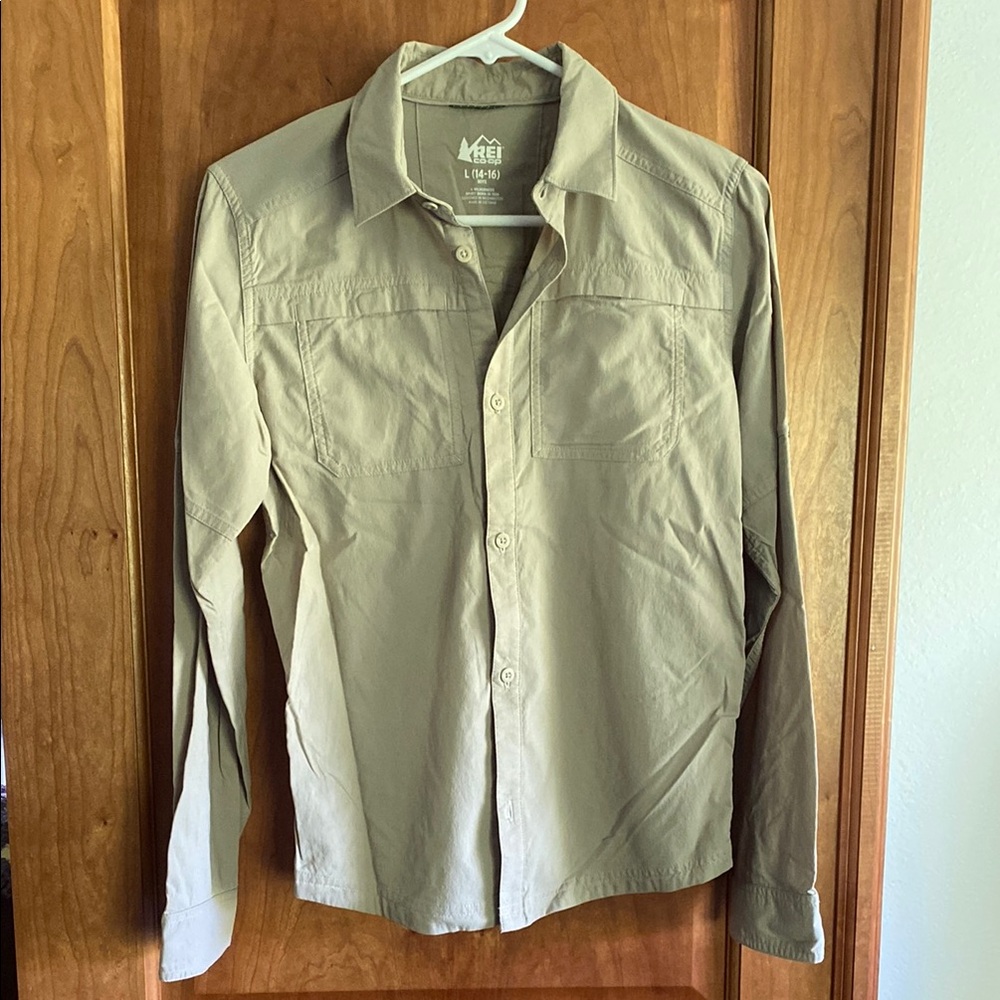REI Tan Lightweight Shirt